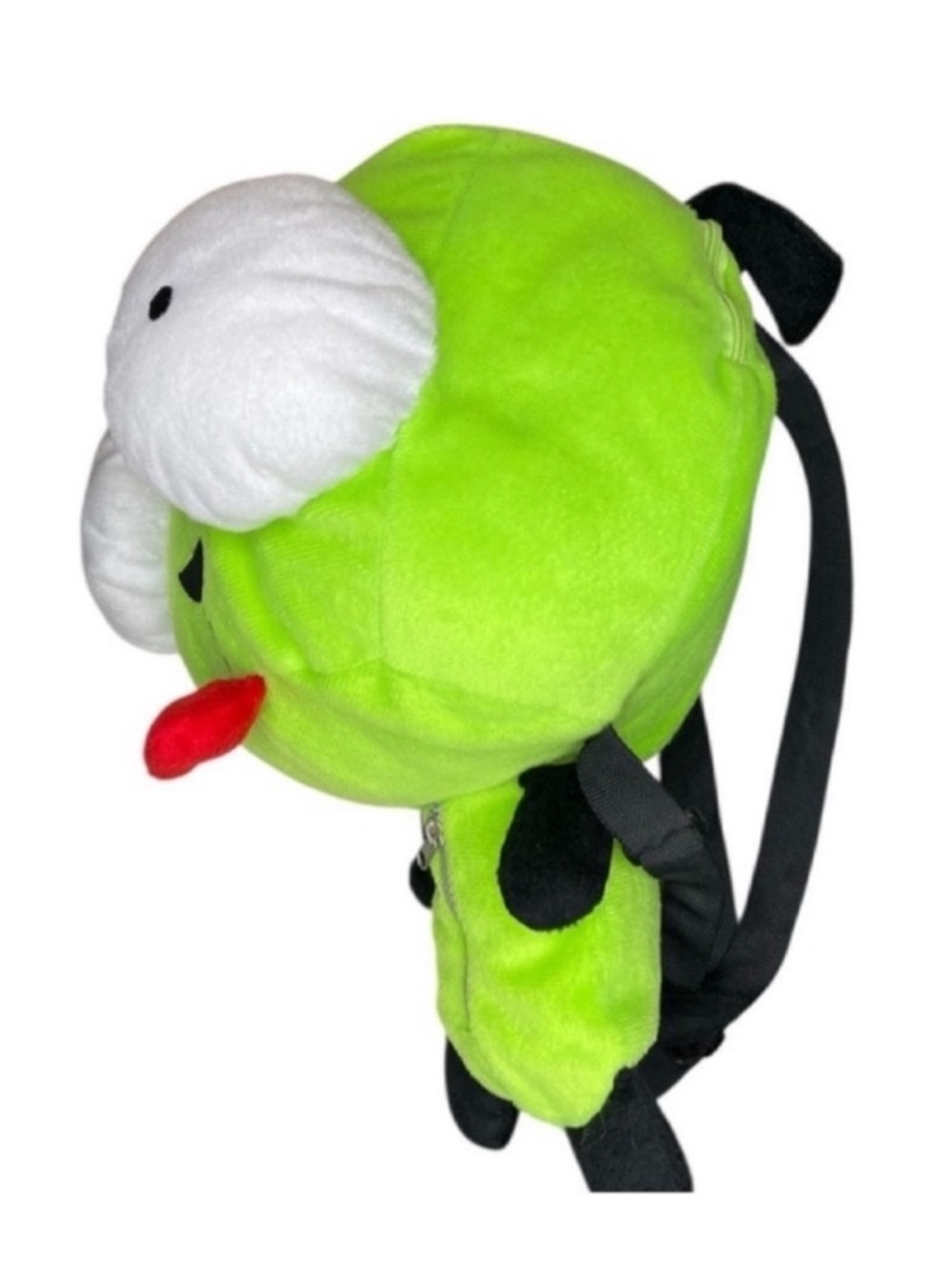 Nickelodeon Alien Invader Zim 3D Gir Toy Plush Backpack Green - Picture 3 of 5